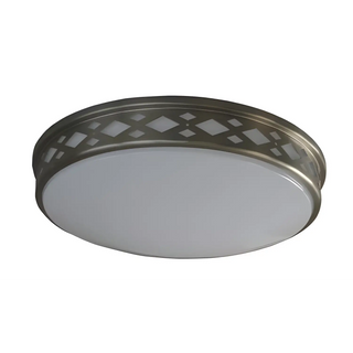10" 15W LED Diamond Lattice Flush Mount Ceiling Lights | 4000K
