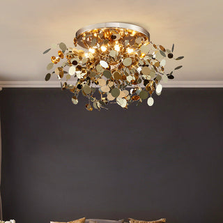 Living Room Showcase Bar Tree Blade Chandelier