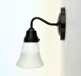 Delicate Frost and Clear Square/Cross Glass Wall Sconce/Pendant Light