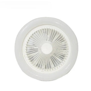 26CM Remote Control LED Light and Fan - Ceiling Fan with E27 Lamp