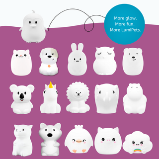 Penguin Night Light for Kids - LED Penguin Lamp | LumiPets®