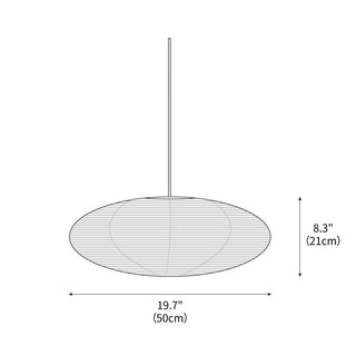 Akari Oval Pendant Light
