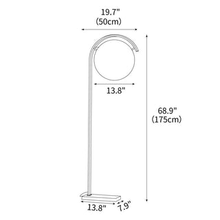 Alvi Floor Lamp 19.7"