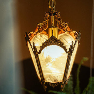 Antique Empire Pendant Lamp 9.1"