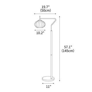 Arc Sphere Floor Lamp 19.7"