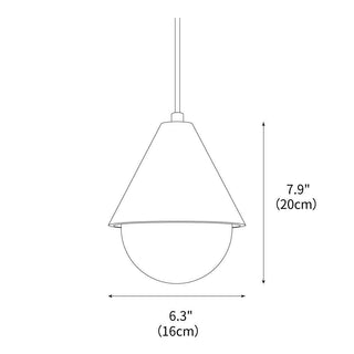 Aslo Pendant Lamp 6.3"