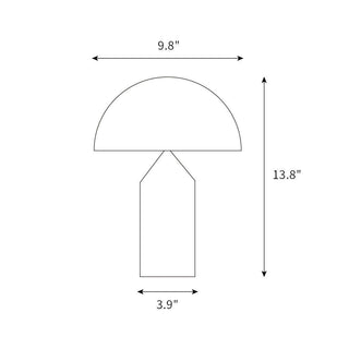 Atollo Metal Table Lamp