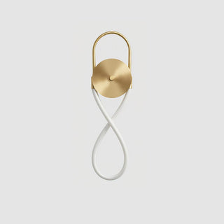 Bead Cascade Loop Wall Lamp