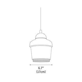Bell Shadow Pendant Lamp