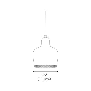 Bell Shadow Pendant Lamp