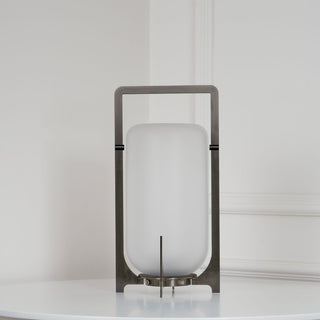 Black Twilight Lantern Table Lamp