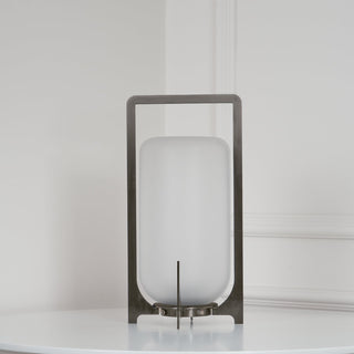 Black Twilight Lantern Table Lamp