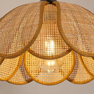 Bloom Rattan Wall Lamp 15.7"