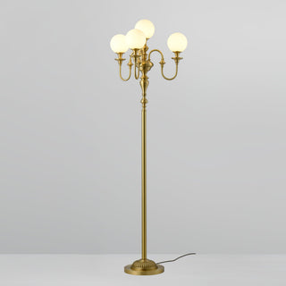 Brass Candelabra Floor Lamp 19.7"