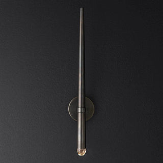 Brass Cone Wall Lamp