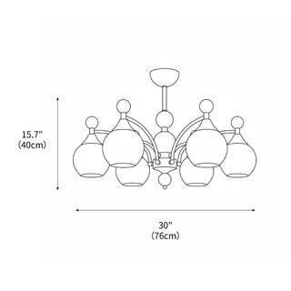 Breton Chandelier
