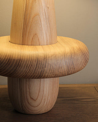 Buddha Til Table Lamp 12.2"