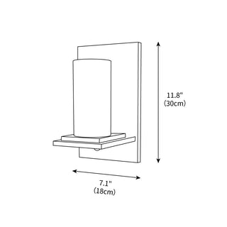 Candle Aria Wall Lamp 7.1"