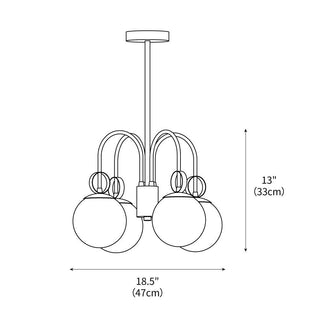 Carisa Collection Chandelier