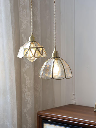 Colorful Stained Glass Pendant Light