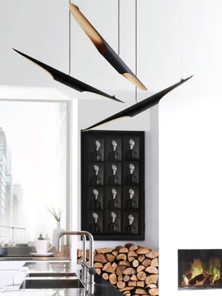 Coltrane Pipe Pendant Light 23.6"