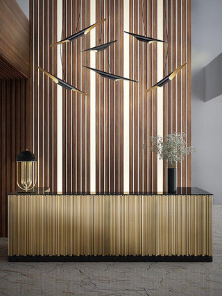 Coltrane Pipe Pendant Light 23.6"