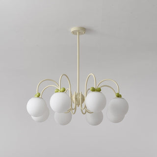 Cream Cherry Chandelier