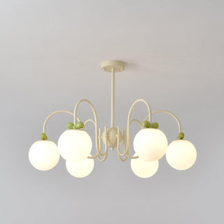 Cream Cherry Chandelier