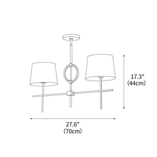 Crossbar Chandelier