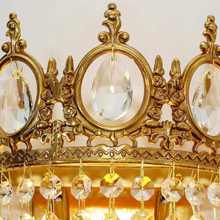 Crown Crystal Wall Lamp