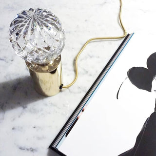 Crystal Bulb Table Lamp 3.5″