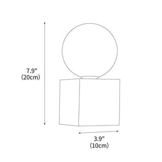 Cube Wall Lamp 3.9"