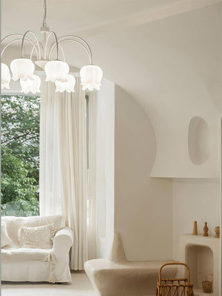 Curved Arm Bell Chandelier