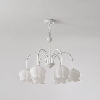 Curved Arm Bell Chandelier