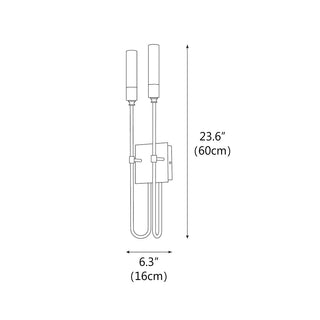 Double Arrow Wall Sconce