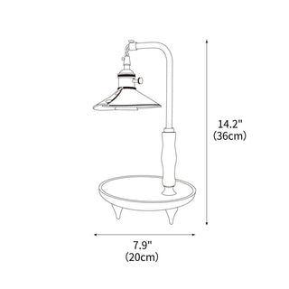 Dutz Retro Table Lamp 7.9"