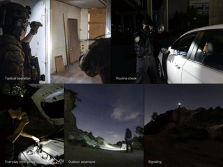 Fenix PD35R ACE Multi-mode Tactical Flashlight