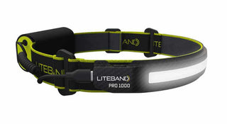 PRO 1000 LED Wide Beam Rechargeable Headlamp