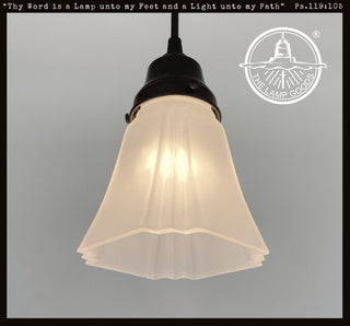 Modern Frost Square PENDANT Light