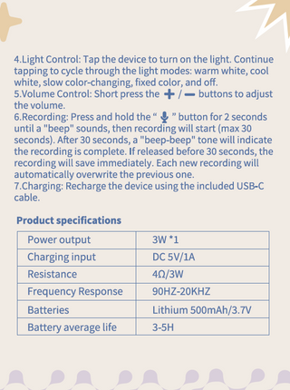 Sleeping Pal Night Light Sound Machine - 'Kyle' The Koala