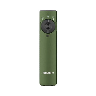 OLIGHT ARKFELDPRO3RODGV3 Arkfeld Pro Flat EDC Flashlight with LED Light UV and Laser - OD Green