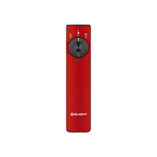 OLIGHT ARKFELDPRO3RRDCWV3RGL Arkfeld Pro Flat EDC Flashlight with LED Light UV and Laser - Red
