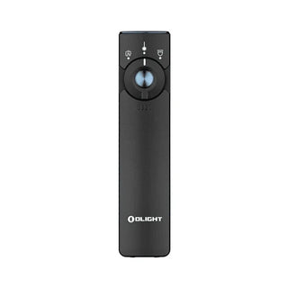 OLIGHT ARKFELDPRO3RBKCWV3 Arkfeld Pro Flat EDC Flashlight with LED Light UV and Laser - Black