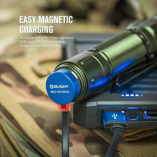OLIGHT WARRIOR3SODG Warrior 3S High Beam Tactical Flashlight - OD Green