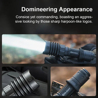 OLIGHT WARRIORX4MTBK Warrior X 4 USB-C and MCC Rechargeable Tactical Flashlight With Holster - Matte Black