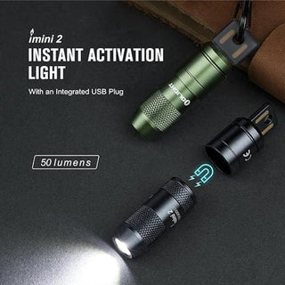 OLIGHT IMINI2BK imini 2 Rechargeable Mini Flashlight - Black