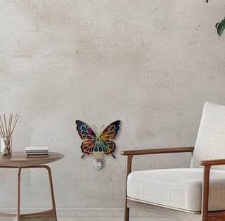 Butterfly Wood LED Night Light – Unique Butterfly Lover Gift