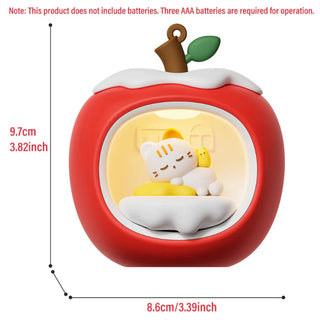 Apple Cat Nap Night Light