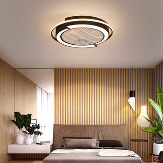 Modern Ceiling Fan Light Fixture for Bedroom & Dining Room