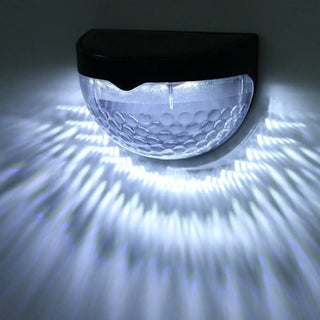Compact Solar Light for Wall with Elegant Water Drop Lighting for Outdoor